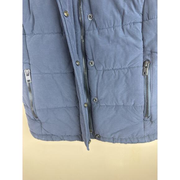 Superdry Blue Padded Gilet Women’s Size S Full Zip Casual Outdoor Vest - Picture 4 of 13